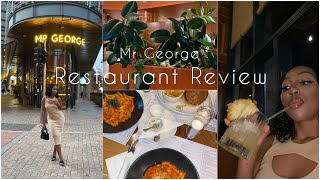 Restaurant Review//Mr George Melrose Arch//South African Youtuber 🇿🇦❤️