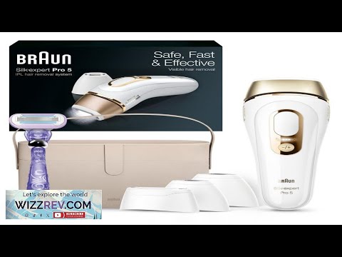 Braun IPL Silk·Expert Pro 5 PL5347 Latest Generation IPL Holiday Gifts Review