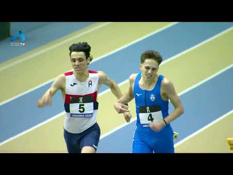 Italian U20 Indoor Championships, February 7, 2026 | 1500 M | Winner: Alessandro Casoni