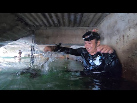 SE02EP108 Part 1 - KALABSAWAN sa ILALIM ng TULAY ng BATANGAS ( Catch & Cook ) Talisay Batangas