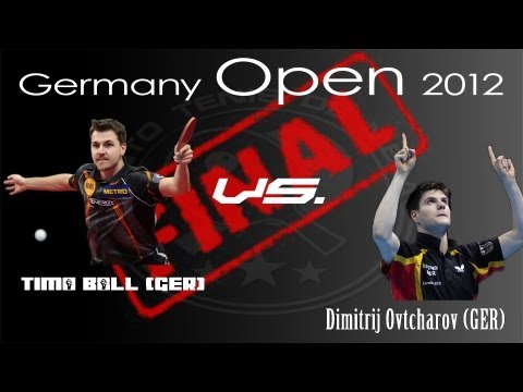 German Open 2012: Boll vs. Ovtcharov