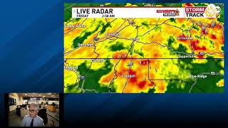 Overnight Storm Tracking Into Early Friday (8/21/26)