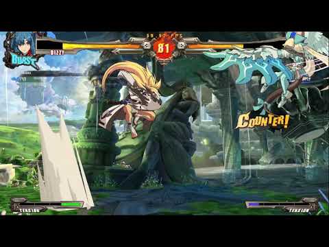 GGXRD REV2 DIZZY (DI) VS BAIKEN (BA) 2