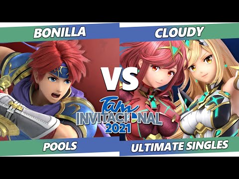 Tam Invitational 2021 - Cloudy (Pyra Mythra) Vs. Bonilla (Roy, Pokemon Trainer) SSBU Ultimate