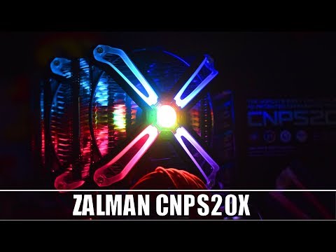 Zalman CNPS20X kompiuterio aušinimo komponentas Procesorius Aušintuvas 14 cm Aliuminis, Juoda video