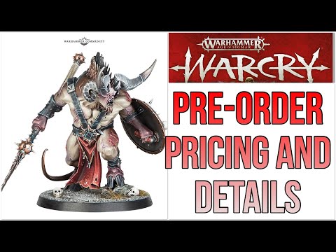 Warcry January 2020 pre-order pricing and details