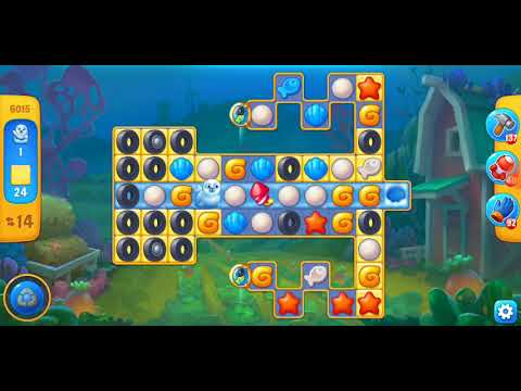 Fishdom. 6015 level no boosters and diamonds