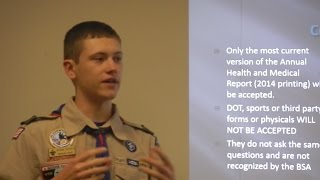 BSA Medical Forms for Unit Leaders | March Neusiok District Roundtable presentation