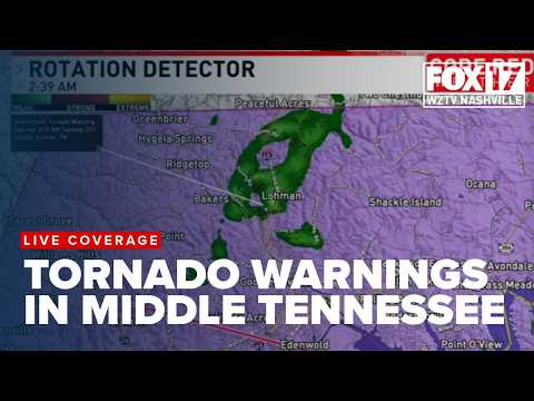 Davidson County Tornado Warning