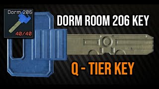 Dorm Room 206 Key | Guide | Escape from Tarkov