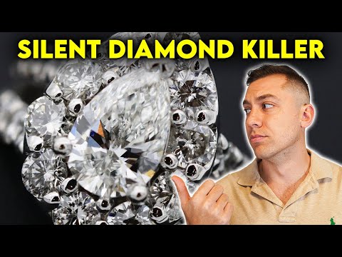 SILENT DIAMOND KILLER? Diamond BOW TIE effect! Oval, Pear & Marquise Cut Engagement Ring Shopping