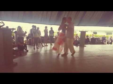 Stefania Vergani e Davide Sartoris - Demo after class Evolution of Kizomba FOLLOW ME Cattolica 2016