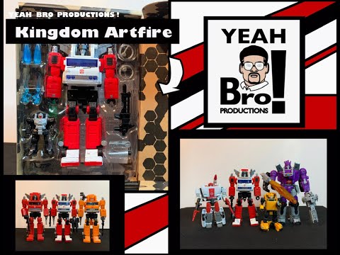 Transformers War for Cybertron Generations Selects - 26 Voyager Class Artfire and Nightstick review