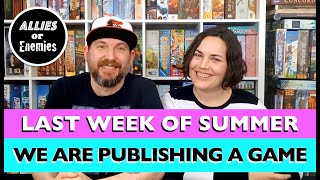 Announcing  our game - Last Week of Summer