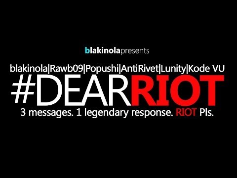 Dear Riot (Eminem ft. Dido - Stan PARODY)