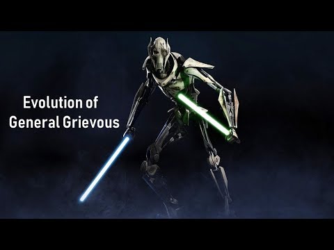 Evolution of General Grievous (2005 - 2018) (PS2 , PC , XBOXONE , PS4)