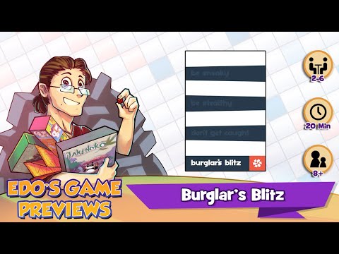Edo's Burglar's Blitz Review (KS Preview)