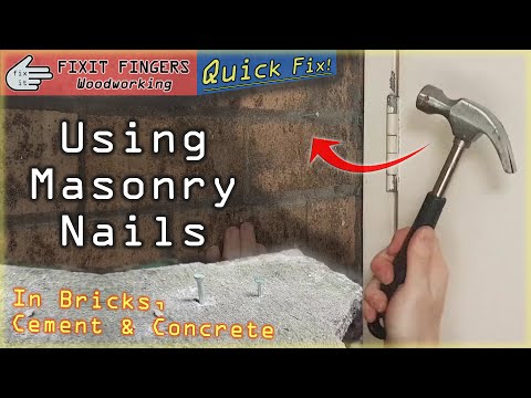 Can You Use Nails in Bricks, Mortar & Cement? (Ramset Concrete Nail Review)