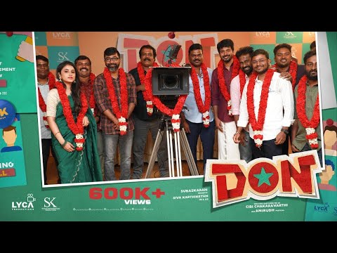 afbeelding DON - Pooja | Sivakarthikeyan | Anirudh Ravichander | Cibi Chakaravarthi | Subaskaran