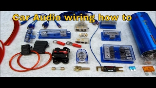 How to Connect Multiple Amps And Wire Up A System