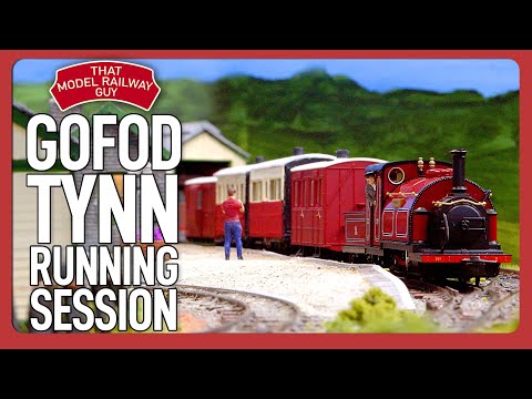 GOFOD TYNN - A 009 Model Railway In A Suitcase - Extended Running Session!