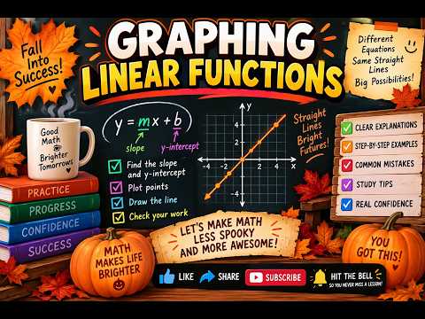 Math 30 - Day 10 - Graphing Linear Functions