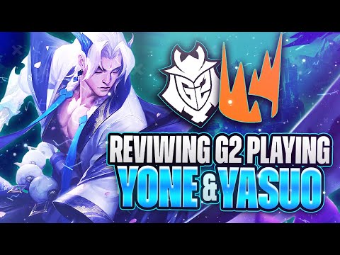 REVIEWING CAPS YASUO AND BROKEN BLADES YONE! LEC G2 VS ROGUE! - League of Legends
