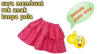 Download lagu pemotongan dan jahitan rok bayi | cara membuat rok anak simple tanpa pola mp3