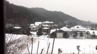 preview picture of video 'korean contury snowing.'