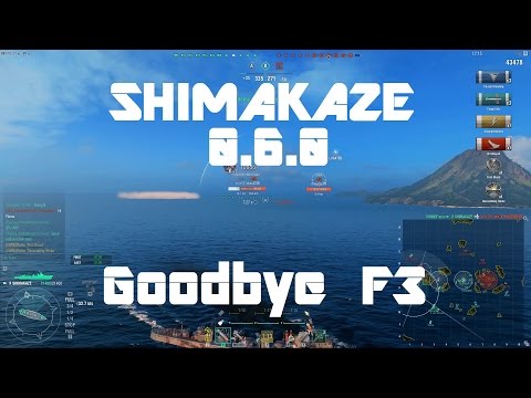 Shimakaze 0.6.0 - Goodbye F3 [223k damage]
