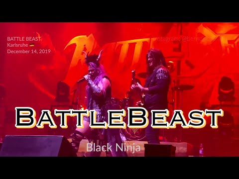 Battle Beast - Black Ninja @Knock Out Festival, Karlsruhe, Germany, December 14, 2019 4K LIVE