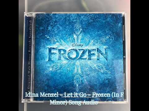 Idina Menzel - Let it Go - Frozen (In F Minor) Song Audio