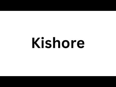 How to pronounce the Indian name Kishore like a native speaker.