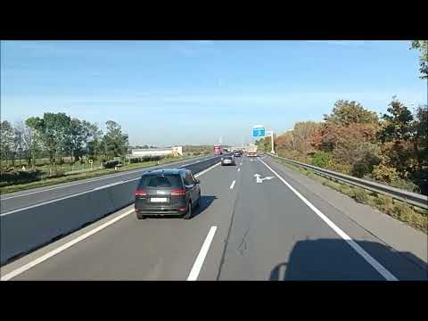 AUSTRIA , ROAD A4, direction VIENNA
