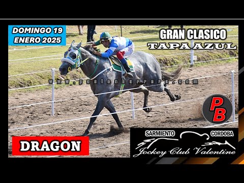 DRAGON: JOCKEY CLUB VALENTINE - SARMIENTO, CORDOBA (19-01-2025)