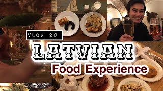 preview picture of video 'VLOG 20 | Latvian Cuisine Experience | Trying Blood Sausage and Black Balsam!'