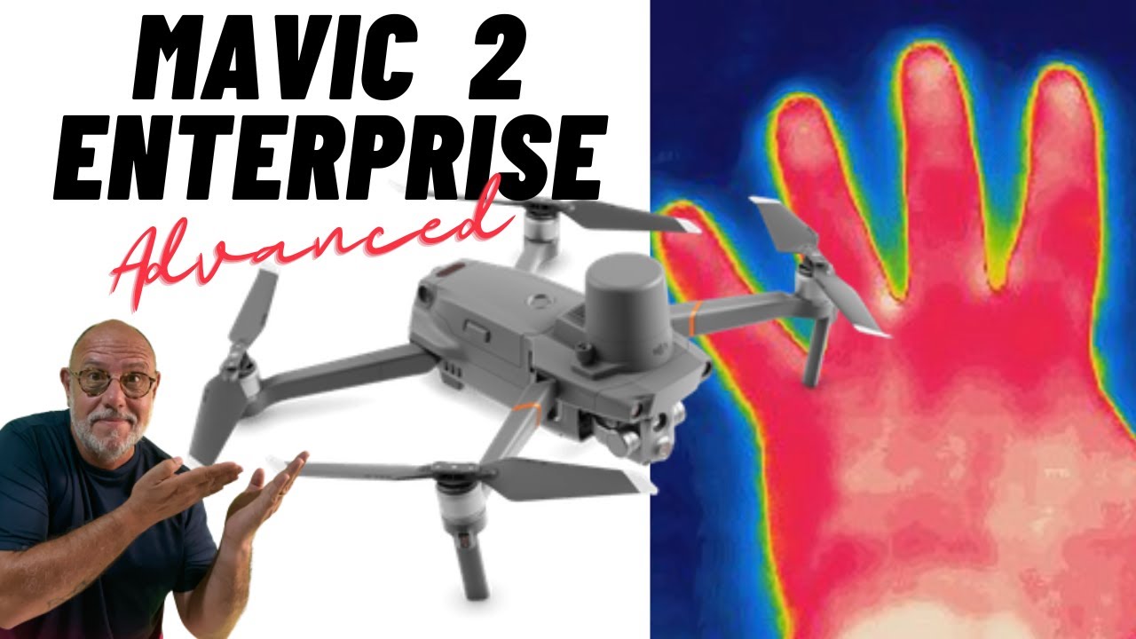 Incrível CÂMERA TÉRMICA do drone DJI Mavic 2 Enterprise Advanced.