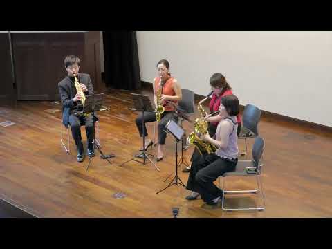 Saxophone Quartet ANIMA plays Glazunov Finale/Saxophone Quartet グラズノフ・サクソフォン四重奏曲 Op.109 より フィナーレ