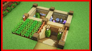 【Minecraft​】　How to Build　Survival　easy　house【建築紹介・チュートリアル】サバイバルマイクラバニラ 1.19　ソラクラ