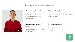 Download the video "Customise the AI responses   Adding informations to database"