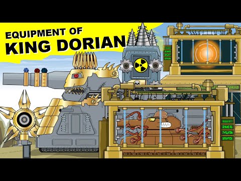 "Amazing Equipment of King Dorian" Cartoons about tanks