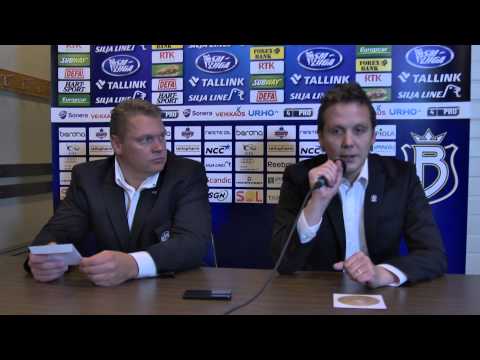 30.9.2012 Blues - TPS | Lehdistötilaisuus