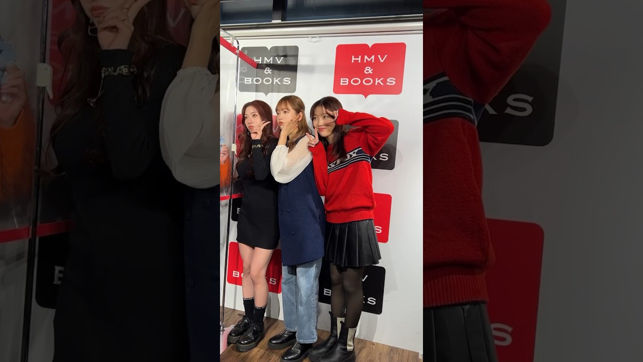 #FriendsAreFor販売記念特別サイン会/スマホ撮影会/TikTok撮影会@HMV&BOOKS SHIBUYABehind Movie🤝💖#MOONCHILD #MOONCHILD_FAF