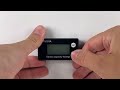 Indikátor kapacity batérie - s LCD displejom 8-100V - Video Youtube
