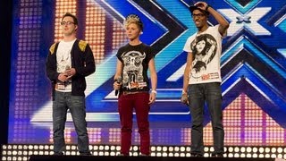 MK1's audition - Written In The Stars / Read All About It Medley - The X Factor UK 2012