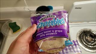 Smucker's Uncrustables Peanut Butter & Grape Jelly Sandwich