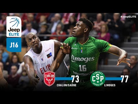 Chalon-sur-Saône vs Limoges | J16 Jeep® ÉLITE - 12 Janvier 2019