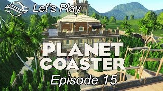 Let&#39;s Play Planet Coaster Alpha - Dreamland - episode 15 - The Labyrinth / Maze