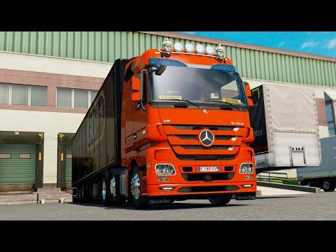 ETS2 1.30 ProMods 2.25 Mercedes Actros MPIII Cardiff - Holyhead