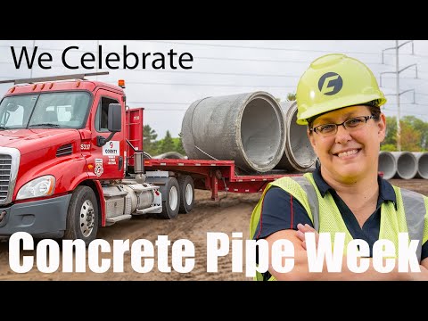 Concrete Pipe Week: How Concrete Strengthens Communities